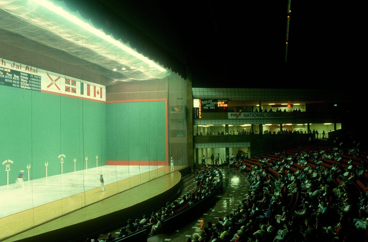 Is there still jai alai in the U.S.? Dania and Miami operate all year.