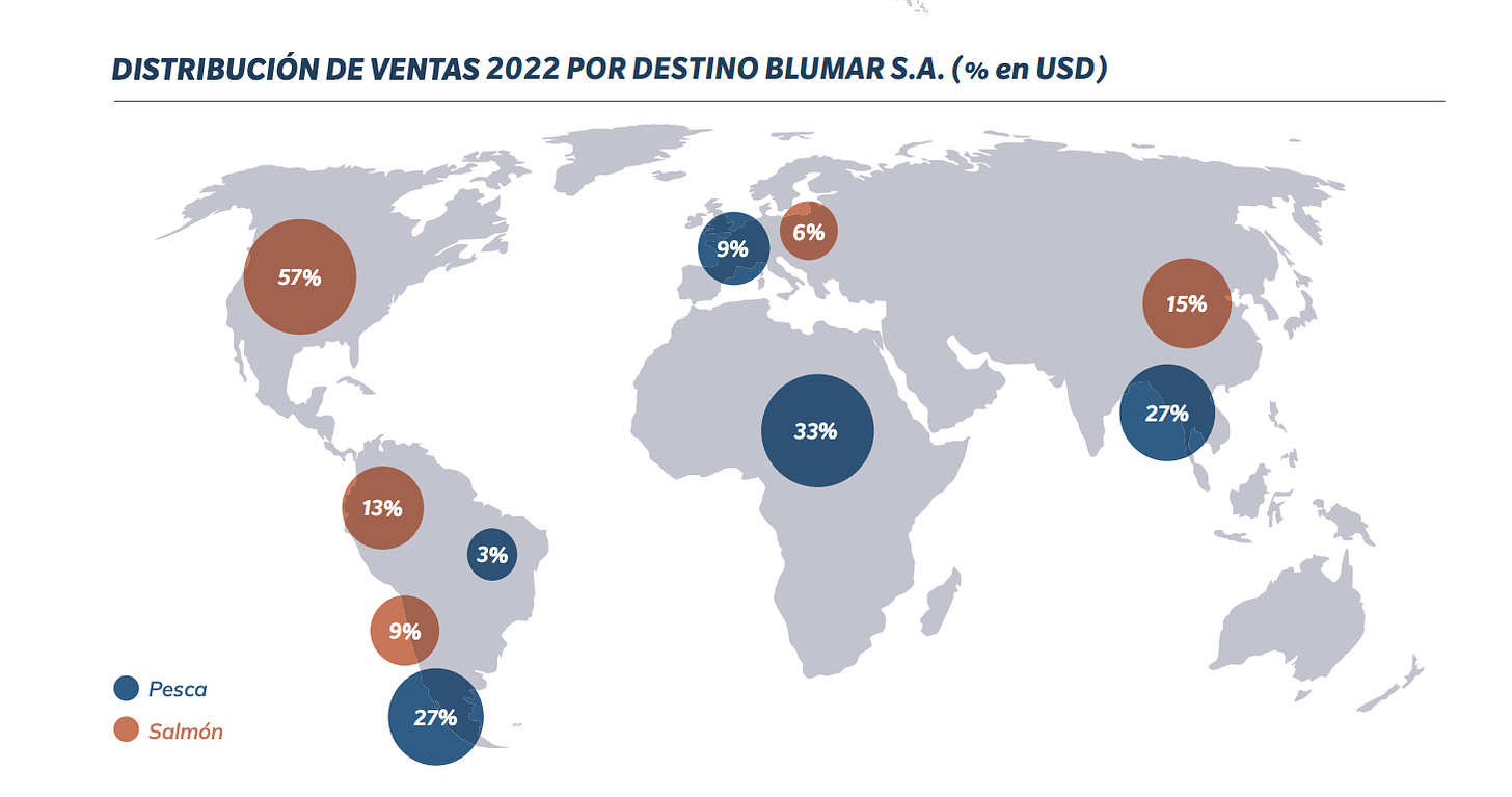 BluMar - Global Sales by Region