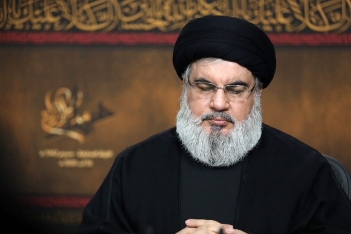 Murdered by Israeli Air Strike - Nasrallah Confirmed Killed in Beirut