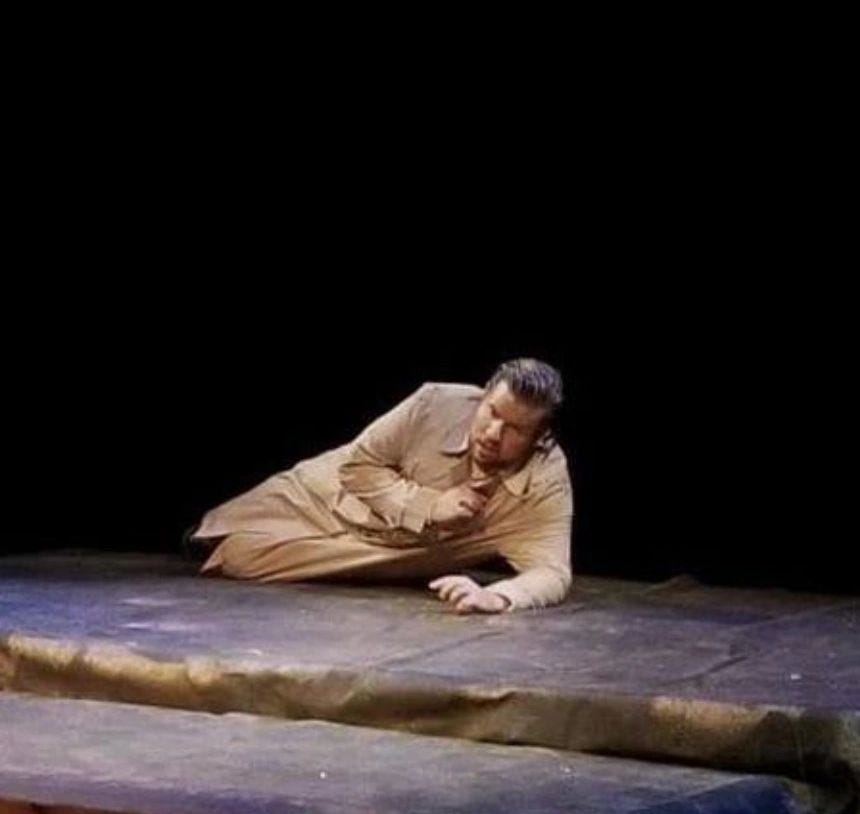 Me Dying on Stage (While performing a role I thought I needed!)