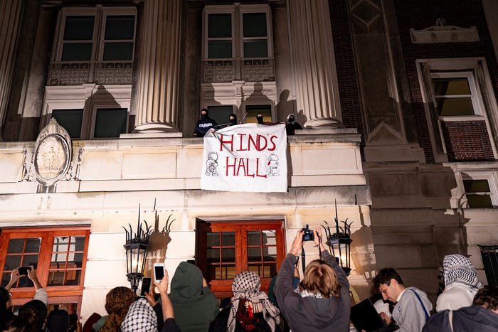 Student Protests at Columbia Escalate With Hamilton Hall Occupation