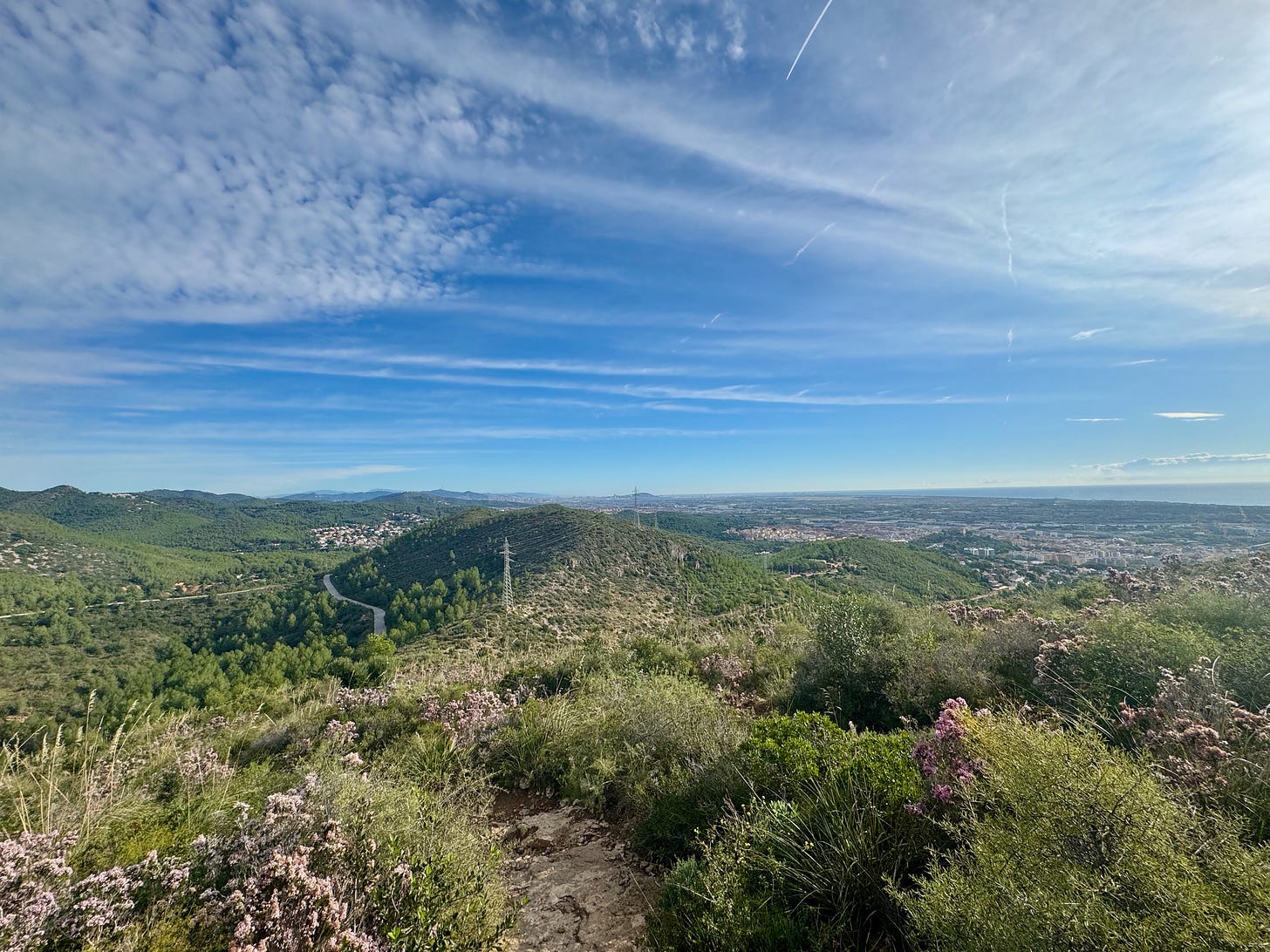 Hiking Trail from Casteldefels to Garraf