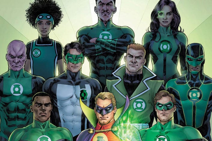 Green Lantern Reading Order - Comic Book Treasury