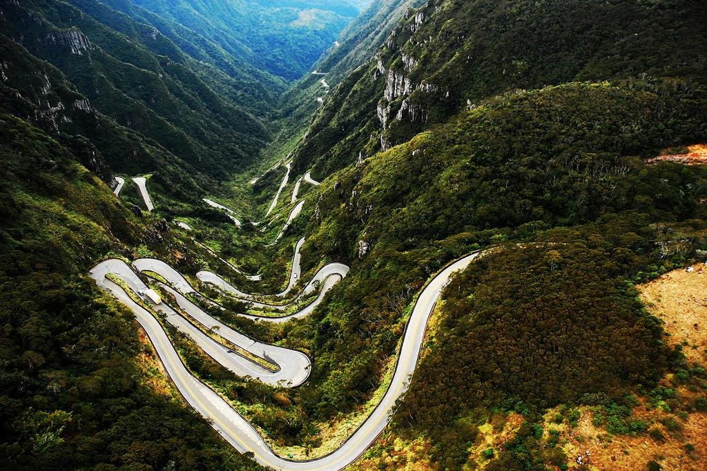 Serra do Rio do Rastro – Lauro Muller/SC – O Bicicleteiro