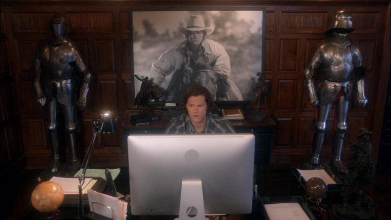 supernatural jared padalecki french mistake nicole baer movie tv tech