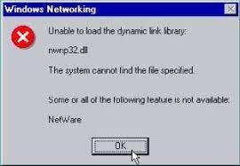 Missing files on Windows 95