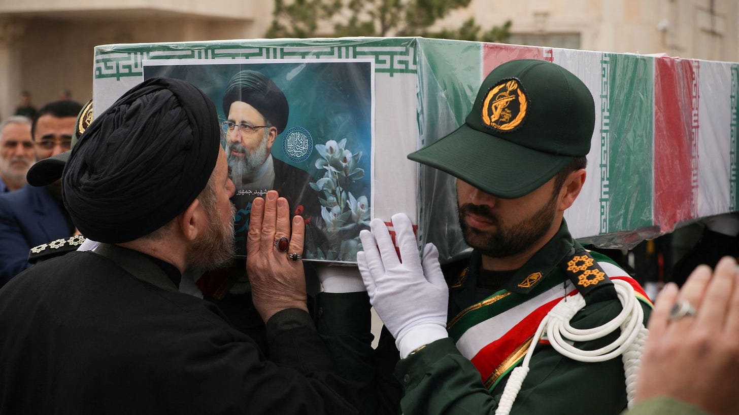 Iranians 'urged to mourn' president Ebrahim Raisi as funeral events begin |  World News | Sky News