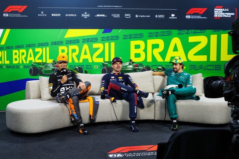 F1 - 2023 SÃO PAULO GRAND PRIX - POST-RACE PRESS CONFERENCE TRANSCRIPT |  Federation Internationale de l'Automobile