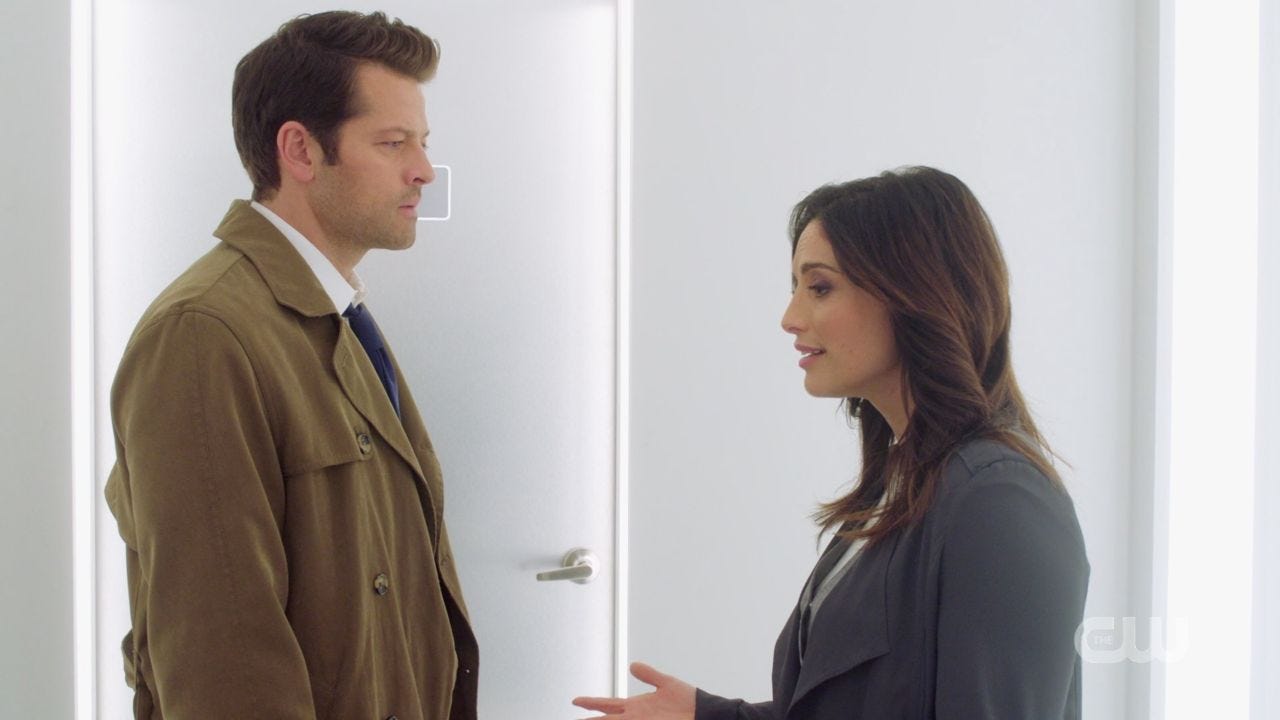 Dumah to Castiel Im saving the world Im saving heaven 14.19