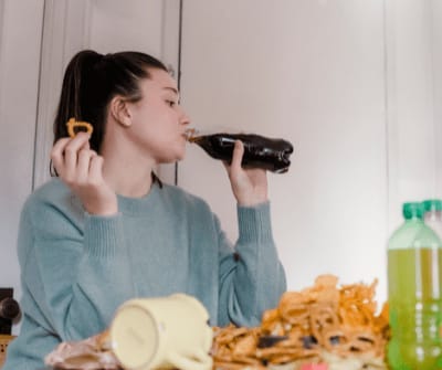 You can't lose weight fast naturally unless you avoid processed food and sugar