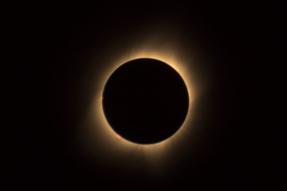 Gratis Fondo De Pantalla Digital Eclipse Foto de stock