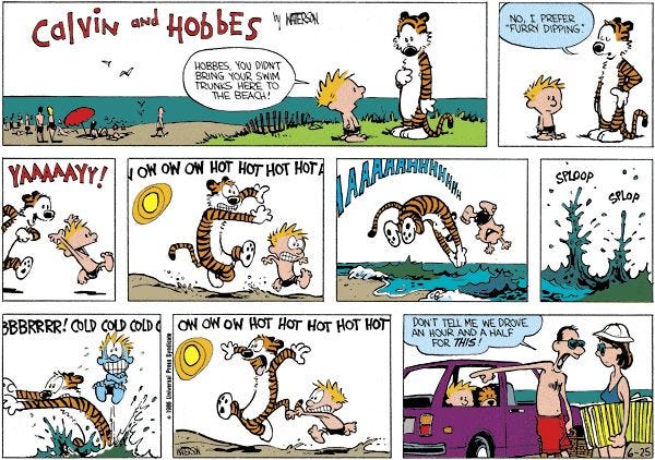 C is for Calvin and Hobbes #AtoZChallenge | Into Another World