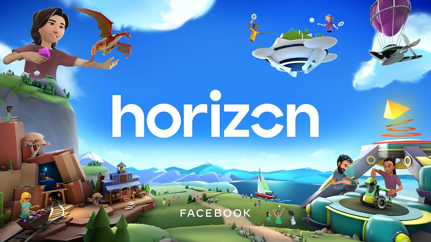 O Metaverse do Facebook Horizon - Ready Player 0.5