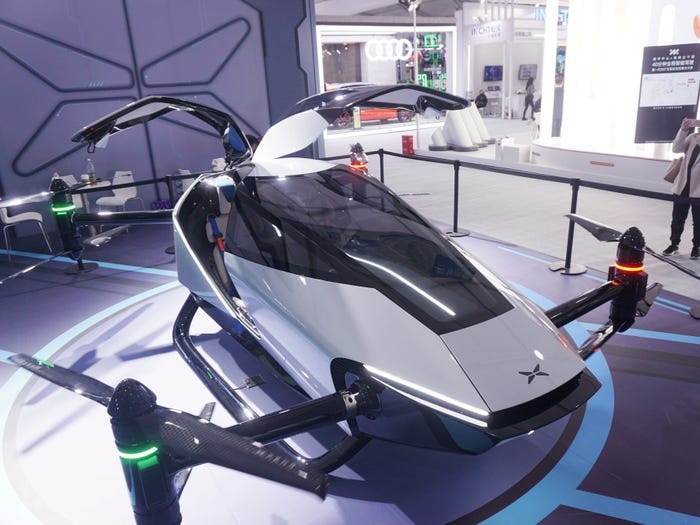 Chinese Electric-Vehicle Maker Xpeng Plans to Mass Produce Flying Cars  Priced Under $157,000 by 2024