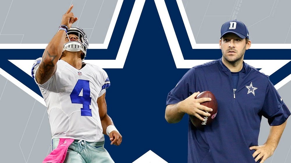 Best NFL Gift Ever is Tony Romo Dak Prescott Controversy 2016 images