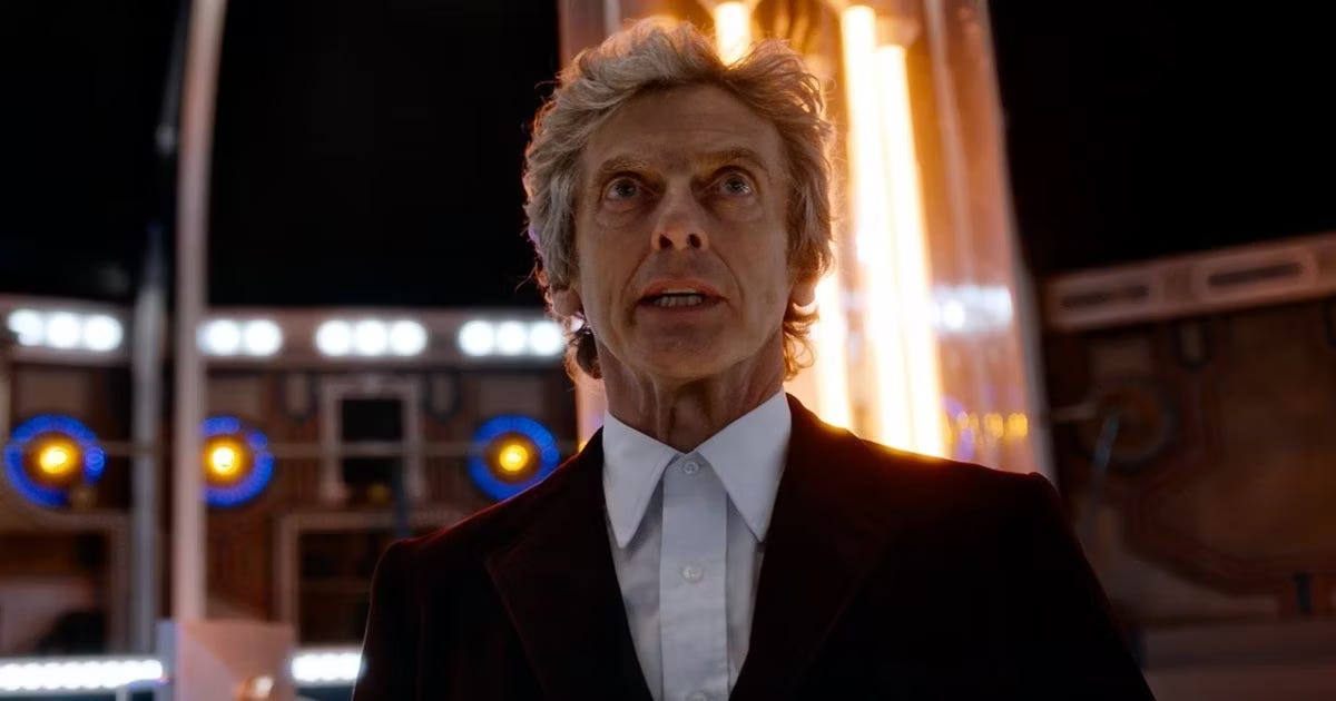 Doctor Who starring Peter Capaldi, Jenna Coleman and Pearle Mackie. Click here to check it out.