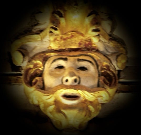 A close-up of a mask

AI-generated content may be incorrect.