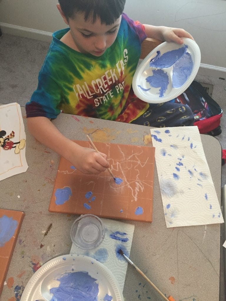 van gogh study homeschool
