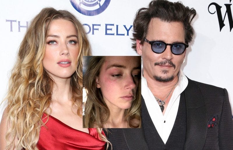 Nia Guzman vs Chris Brown and Amber Heard vs Johnny Depp abuse 2016 gossip