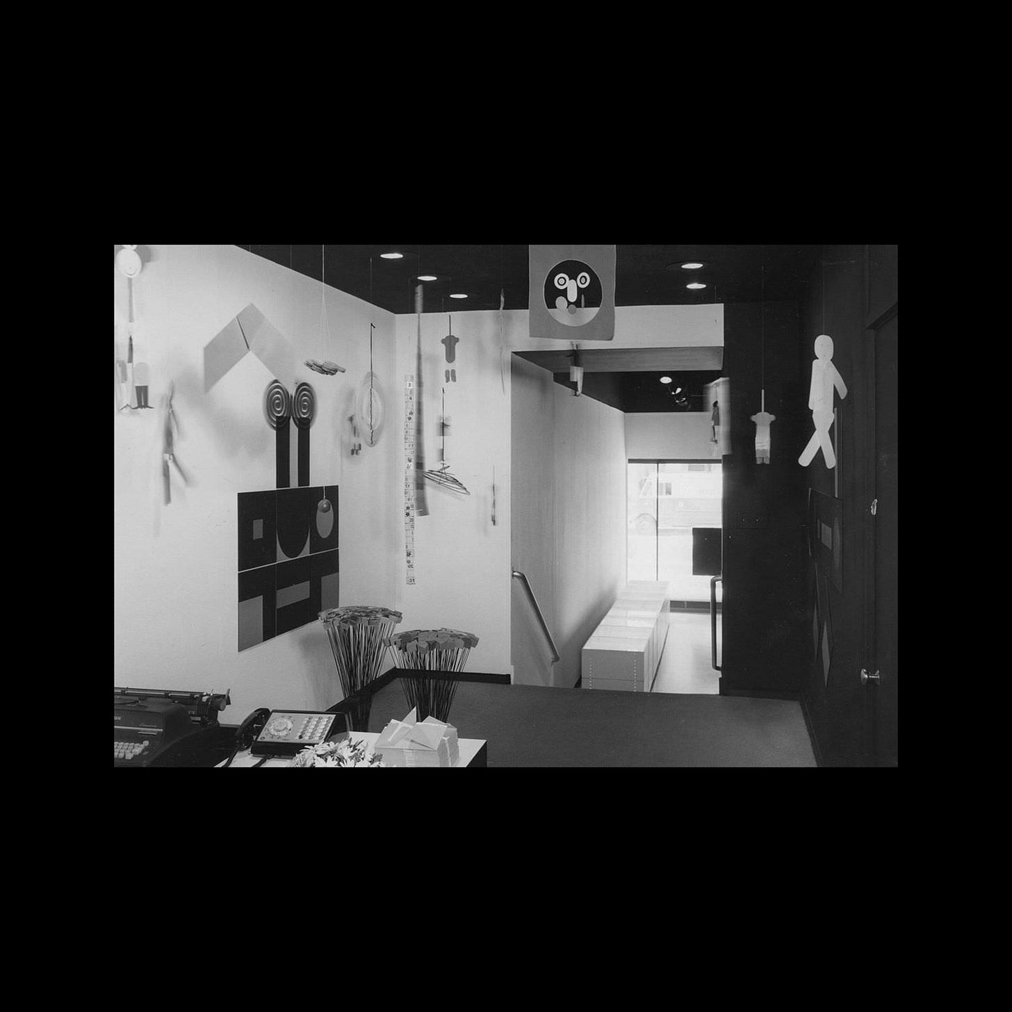 Toys and things, an exhibition of works by Sjigeo Fukuda, IBM Gallery, Paul Rand