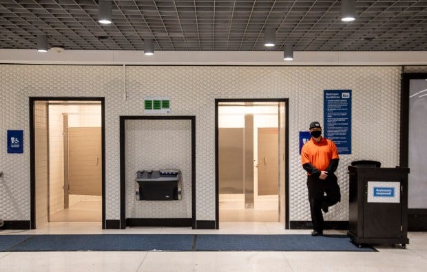 BART reopens Powell Street station bathroom after 20 years