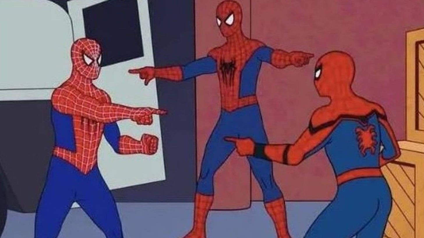 Tom Holland, Andrew Garfield, and Tobey Maguire Recreate ...