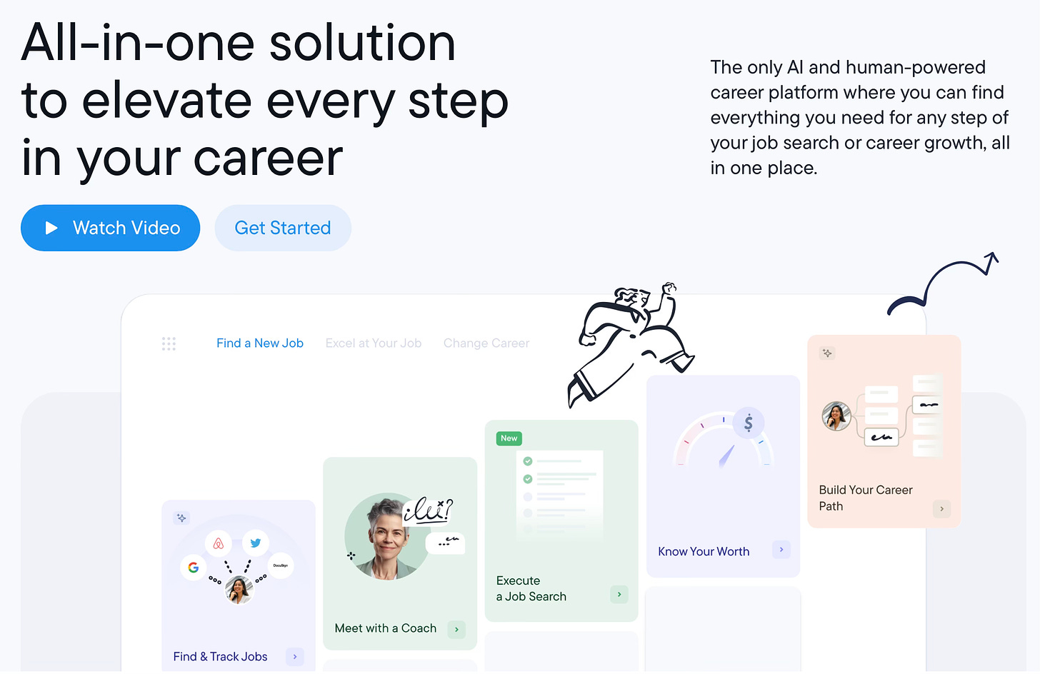 Career - Uma plataforma de IA para cuidar da sua carreira.