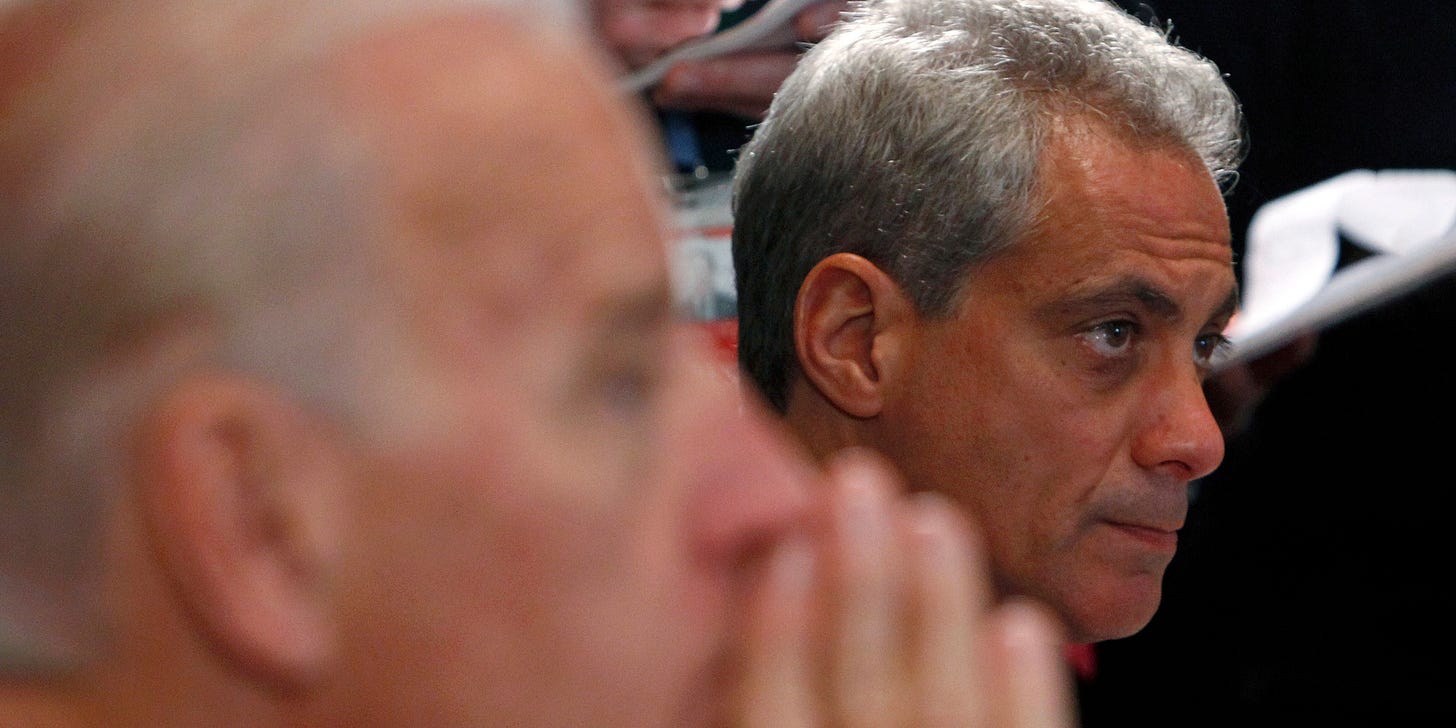 Rahm Emanuel Is Pushing for Transportation Secretary Post