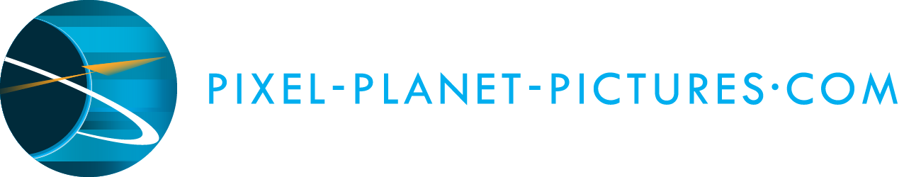 pixel-planet-pictures.com logo and wordmark. Copyright © Dave Ginsberg
