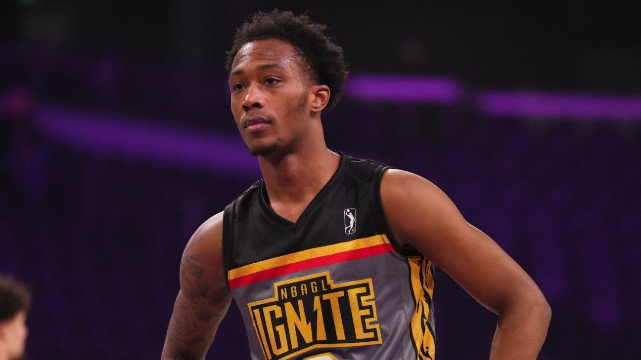 G League Ignite's Ron Holland to enter NBA draft - ESPN