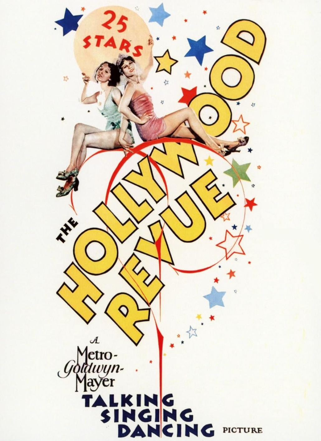 Theatrical poster for The Hollywood Revue of 1929