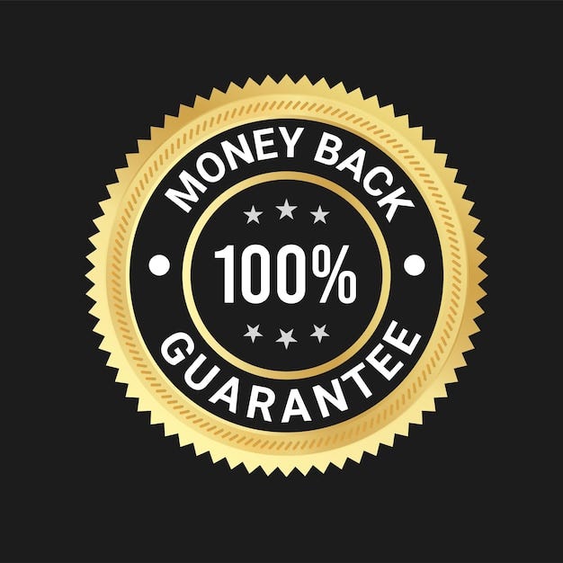 100 Money Back Guarantee Images - Free Download on Freepik
