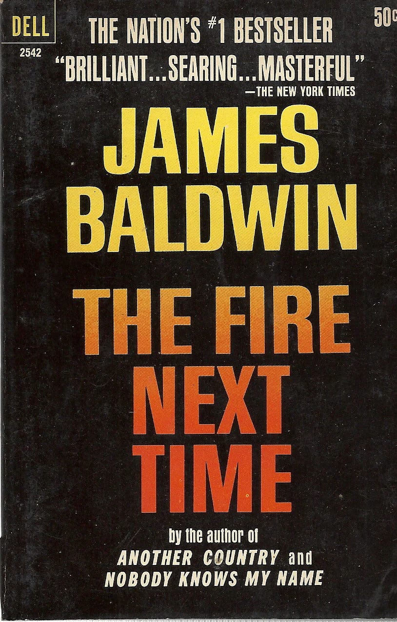 the fire next time book jacket
