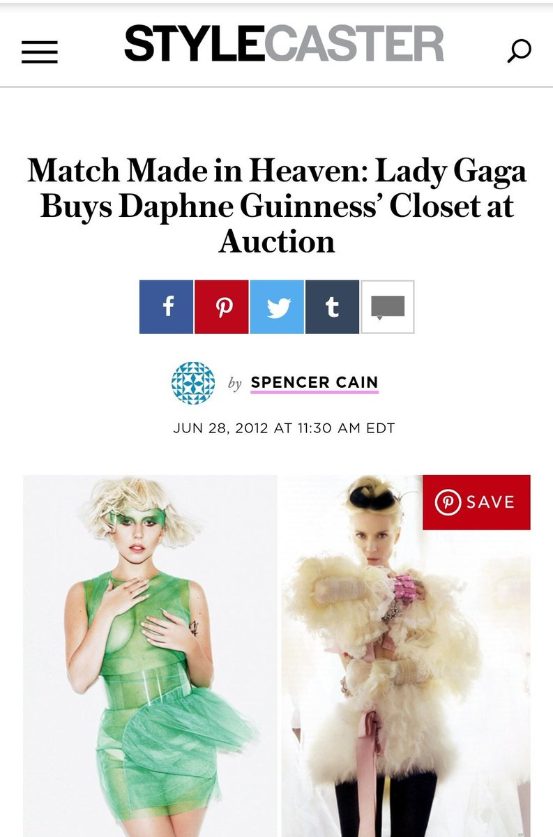 Isabella also killed herself, she took 20 times the fatal dose of the weedkiller Paraquat, a coroner ruled today. Daphne Guinness bought her wardrobe at Auction after her death. Then Lady Gaga bought Daphne's wardrobe at Auction   https://metro.co.uk/2007/12/05/isabella-blow-killed-herself-with-weedkiller-579567/?ito=cbshare