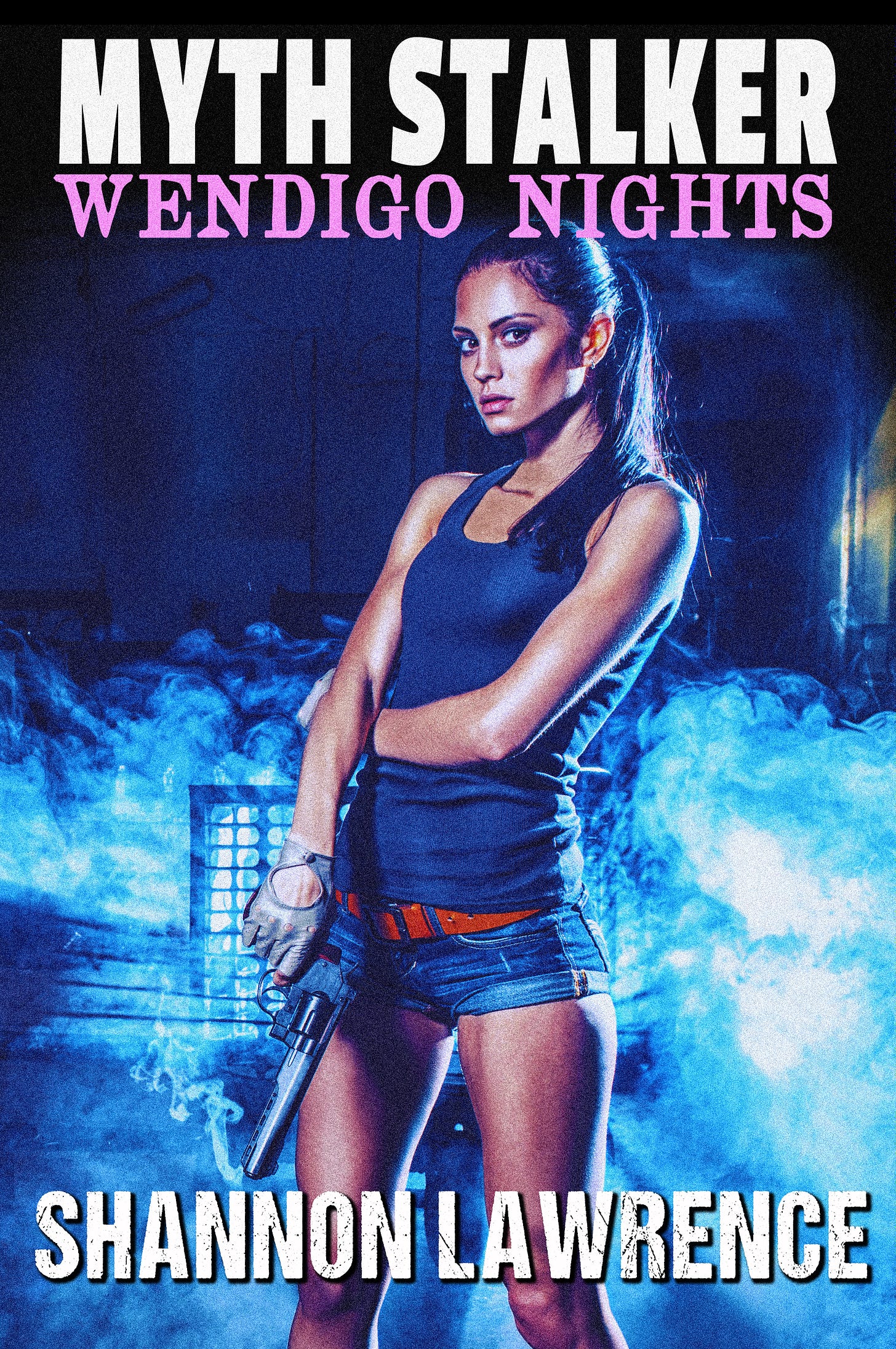 Book cover for Wendigo Nights by Shannon Lawrence