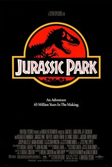 Jurassic Park film poster