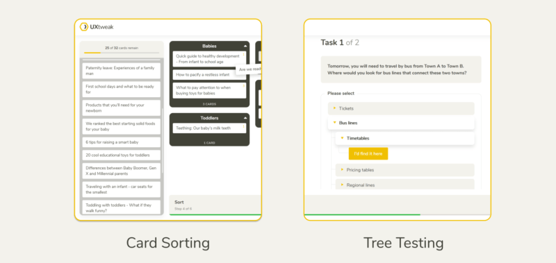 Card Sorting & Tree Testing = Best Friends | UXtweak Card Sorting & Tree Testing = Best Friends | UXtweak