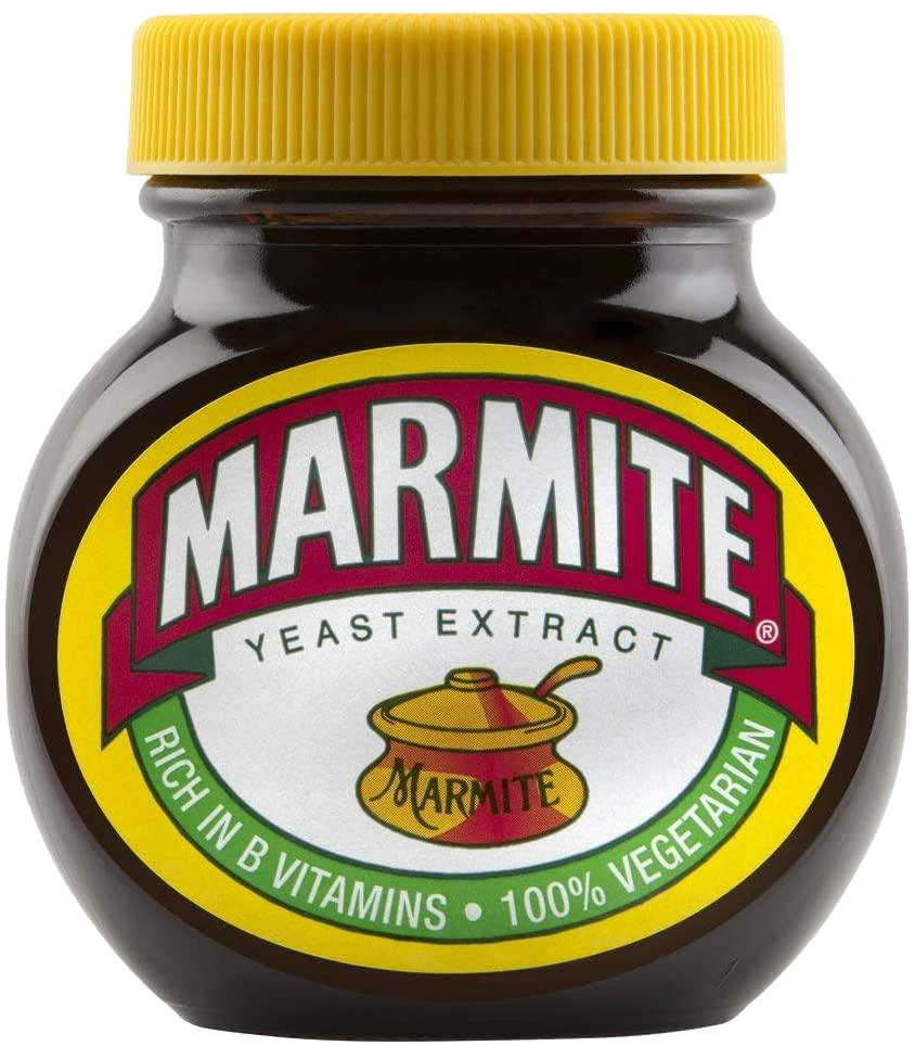 old style Marmite jar