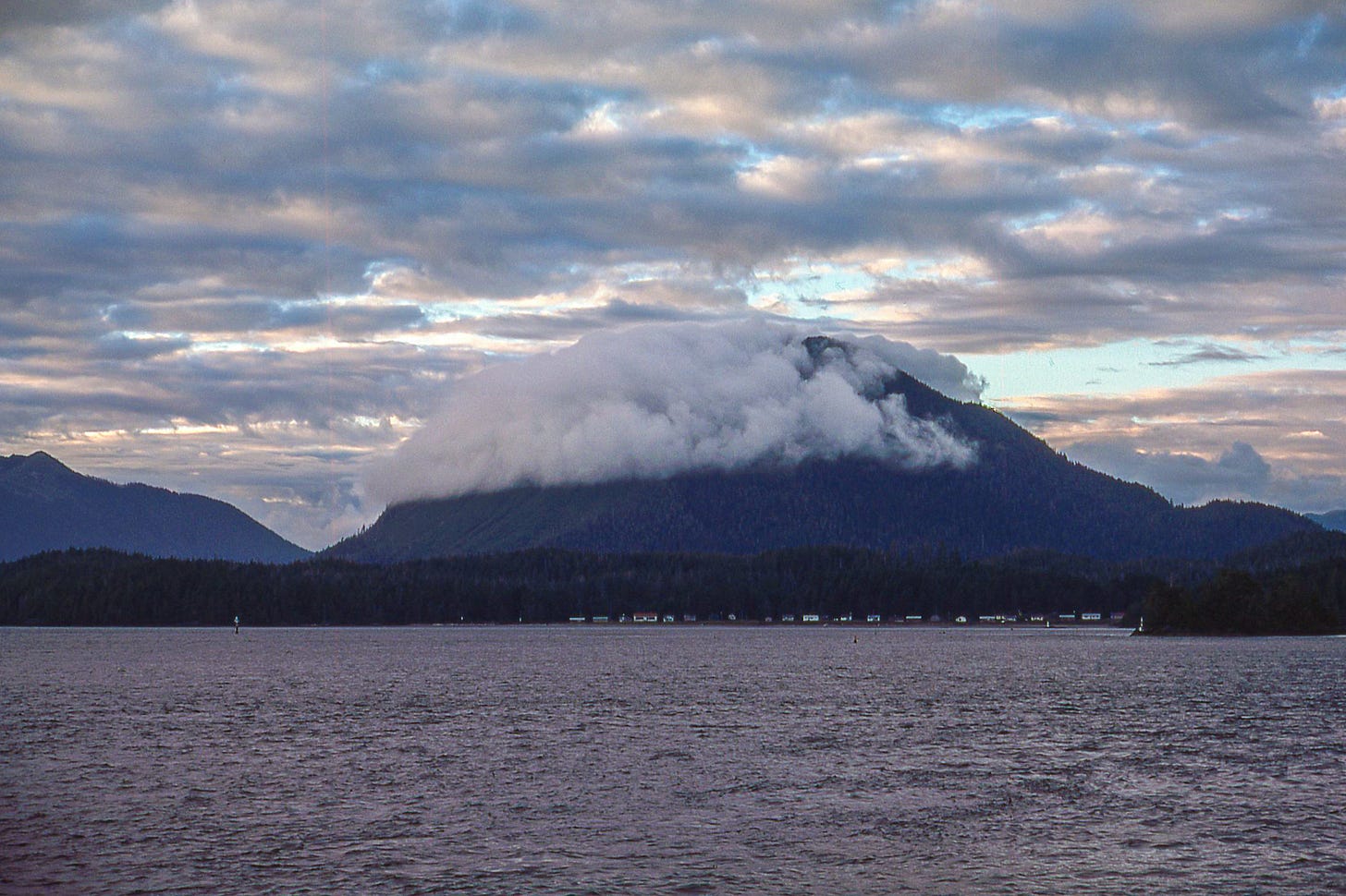 Lone Cone with cloud cover