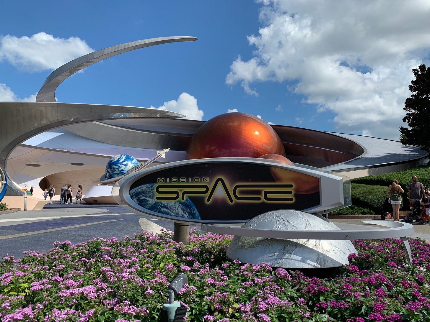 Guide to Mission: SPACE at EPCOT