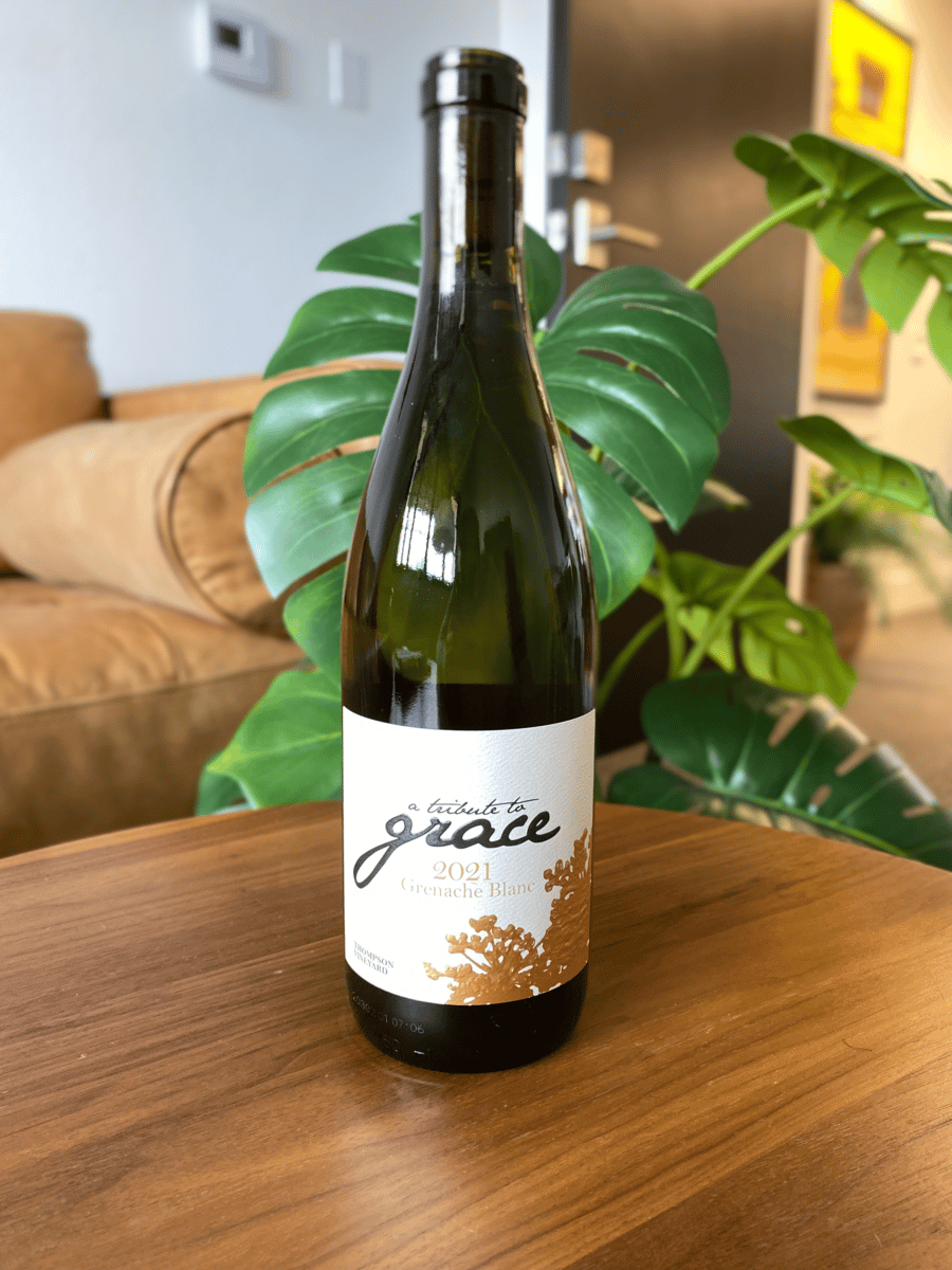 A Tribute to Grace Grenache Blanc A Tribute to Grace Grenache Blanc