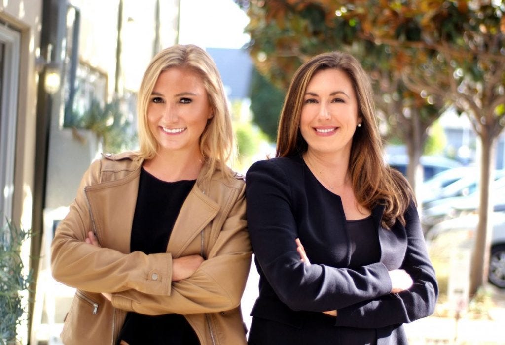 College friends Kassidee Kipp and Julia Cohen Sebastien co-founded Grayce. (Courtesy Grayce)