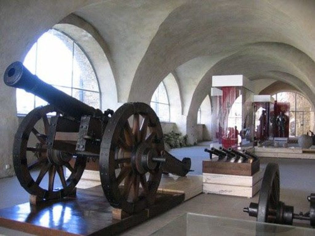 Naval museum at the Citadel in Alexandria