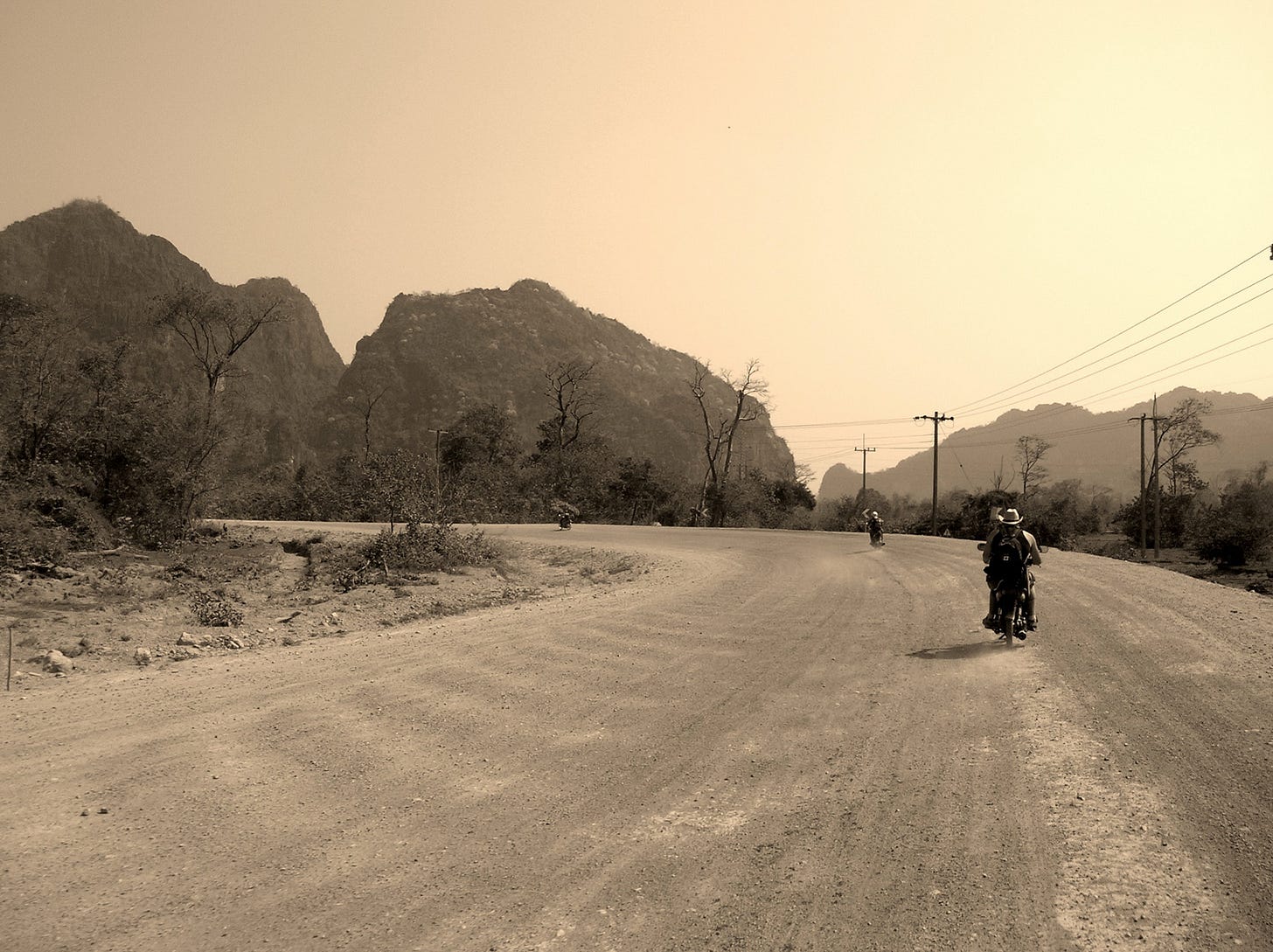 The Thakhek Loop in Laos, February 2007
