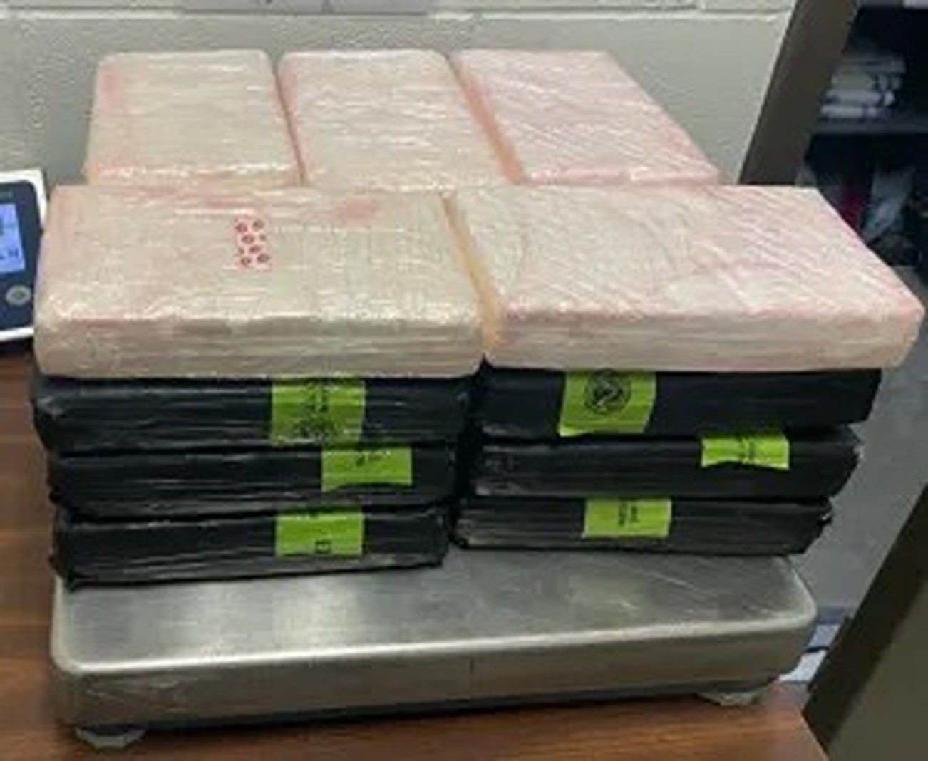 Packages containing 48 pounds of cocaine seized by CBP officers at Hidalgo Port of Entry Packages containing 48 pounds of cocaine seized by CBP officers at Hidalgo Port of Entry