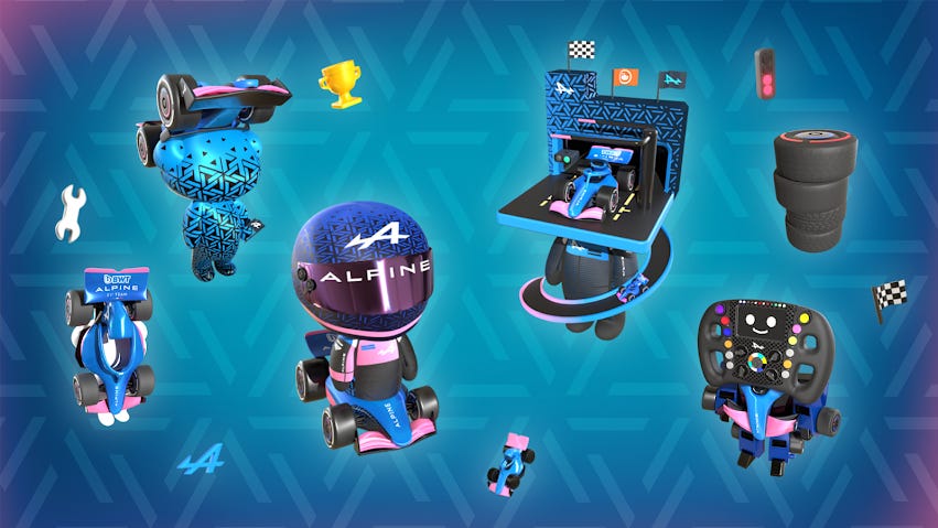 Reddit has teamed up with Alpine F1Team to bring a range of Collectible  Avatars!
