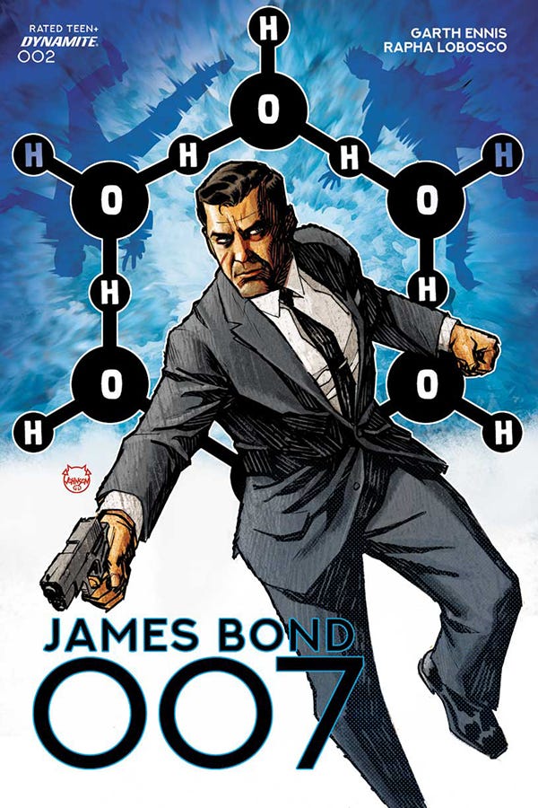James Bond 007 Vol. 2 Issue 002 by Dyanmite Comics