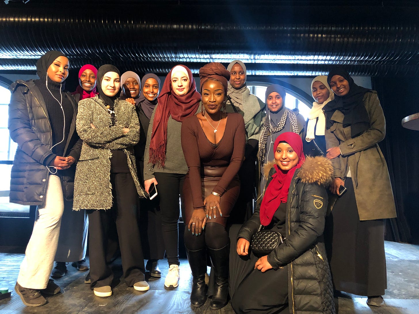 Lovette Jallow leading an anti-racism workshop at CyberGymnasiet in Stockholm, engaging high school students in inclusive education and systemic change.
