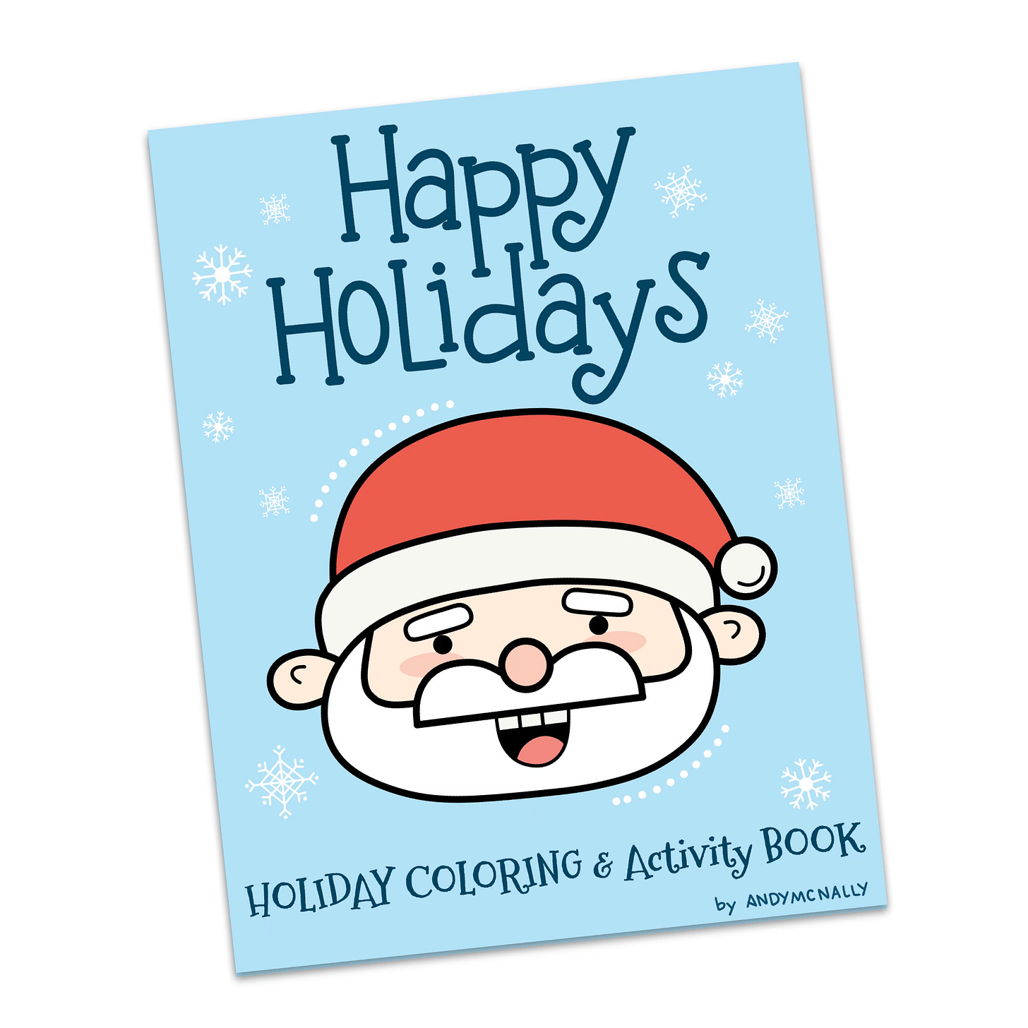 Happy Holiday Coloring and Activity book cover