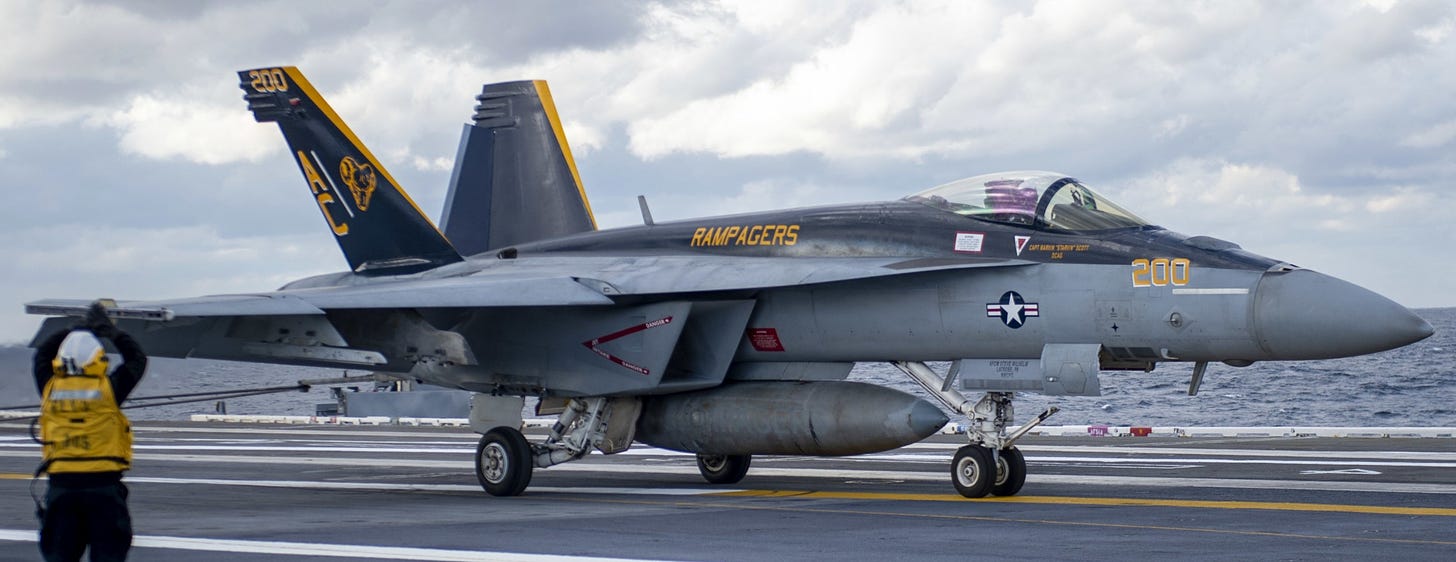 VFA-83 Rampagers Strike Fighter Squadron F/A-18E Hornet